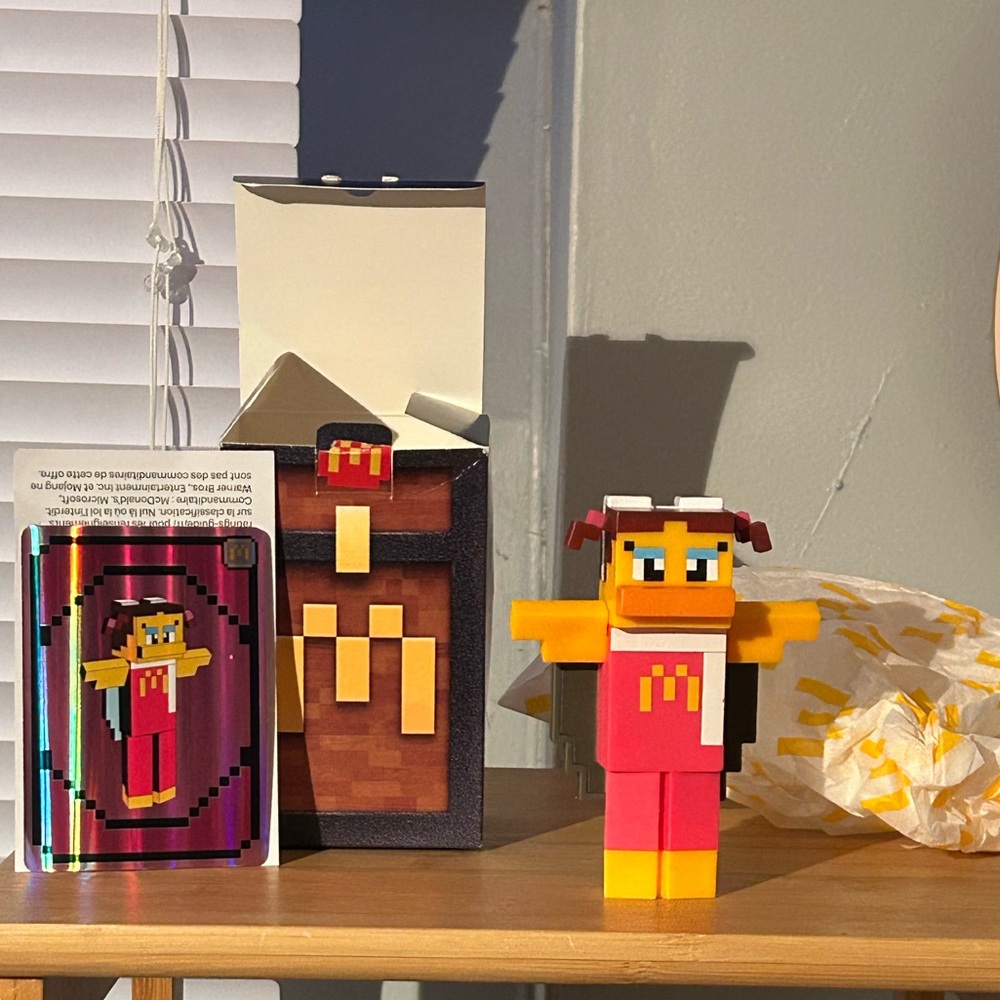 Minecraft Action Figure with Card